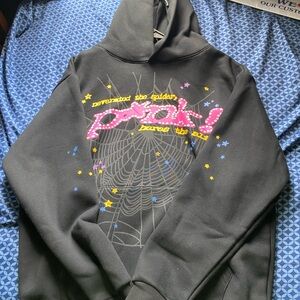 Black Graphic Hoodie